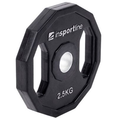 inSPORTline, Gumowane obciążenie, Ruberton, 2,5 kg inSPORTline, Gumowane obciążenie, Ruberton, 2,5 kg