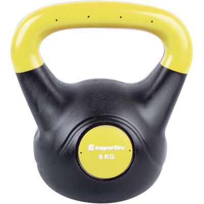 inSPORTline Vin-Bell Dark 6 kg Sprzęt do treningu siły z plastikowym uchwytem inSPORTline Vin-Bell Dark 6 kg Sprzęt do treningu siły z plastikowym uchwytem
