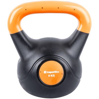 inSPORTline, Hantla bitumiczna, Kettlebell Dark, 8 kg inSPORTline, Hantla bitumiczna, Kettlebell Dark, 8 kg