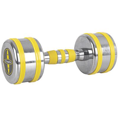 inSPORTline, Hantla, Yellsteel, żółty, 6 kg inSPORTline, Hantla, Yellsteel, żółty, 6 kg