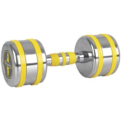 inSPORTline, Hantla, Yellsteel, żółty, 9 kg inSPORTline, Hantla, Yellsteel, żółty, 9 kg