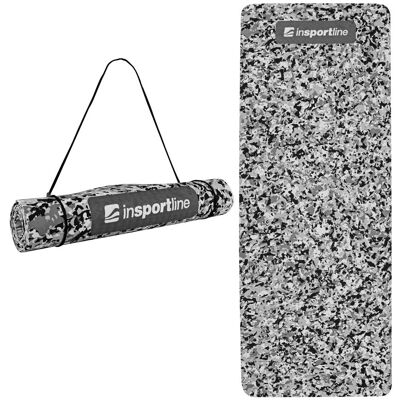 inSPORTline, Mata do ćwiczeń fitness Camu, 173x61x0,4 cm, szary inSPORTline, Mata do ćwiczeń fitness Camu, 173x61x0,4 cm, szary