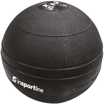 InSPORTline Slam Ball 2kg - Piłka Slam do treningu i ćwiczeń grupowych InSPORTline Slam Ball 2kg - Piłka Slam do treningu i ćwiczeń grupowych
