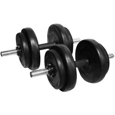 inSPORTline, Zestaw hantli, DBS2181, 2 x 10 kg inSPORTline, Zestaw hantli, DBS2181, 2 x 10 kg