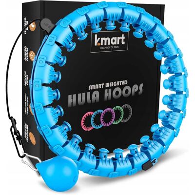 Amazon Inteligentny Hula Hop Z Wypustkami K-Mart Smart Ok.48 Cm Niebieski Amazon Inteligentny Hula Hop Z Wypustkami K-Mart Smart Ok.48 Cm Niebieski