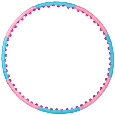 Jinpoli, Hula hop z masażerem Wide (średnica 110cm, waga 1,25kg) Jinpoli, Hula hop z masażerem Wide (średnica 110cm, waga 1,25kg)