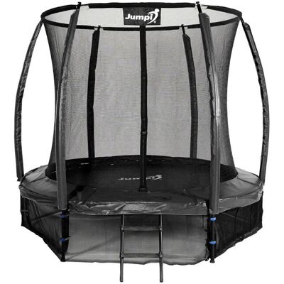 Jumpi Trampolina ogrodowa z siatką wewnętrzną, 8 FT/252 cm Jumpi Trampolina ogrodowa z siatką wewnętrzną, 8 FT/252 cm