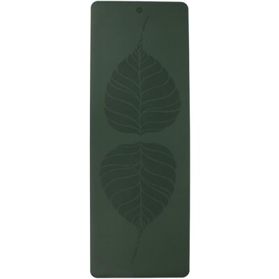 Bodhi Yoga Kauczukowa mata do jogi Bodhi Phoenix 4mm Leaves XL - zielony Bodhi Yoga Kauczukowa mata do jogi Bodhi Phoenix 4mm Leaves XL - zielony