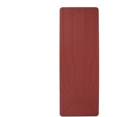 Bodhi Yoga Kauczukowa mata do jogi Bodhi Phoenix 4mm Rising Sun - czerwony Bodhi Yoga Kauczukowa mata do jogi Bodhi Phoenix 4mm Rising Sun - czerwony