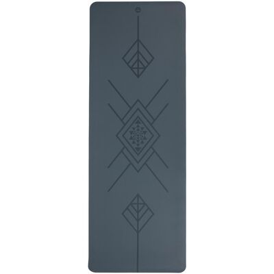 Bodhi Yoga Kauczukowa mata do jogi Bodhi Phoenix 4mm TribAlign - niebieski Bodhi Yoga Kauczukowa mata do jogi Bodhi Phoenix 4mm TribAlign - niebieski