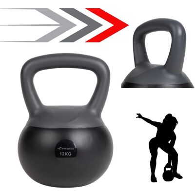 Kettle hantle bitumiczne Energetics Soft Kettlebell 410616 r.12KG Kettle hantle bitumiczne Energetics Soft Kettlebell 410616 r.12KG