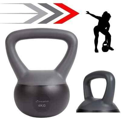 Kettle hantle bitumiczne Energetics Soft Kettlebell 410616 r.4.0KG Kettle hantle bitumiczne Energetics Soft Kettlebell 410616 r.4.0KG