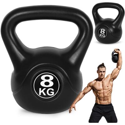 Leobert Kettlebell kettle 8 kg do ćwiczeń hantla kula odważnik obciążenie ciężar fitness ModernHome Leobert Kettlebell kettle 8 kg do ćwiczeń hantla kula odważnik obciążenie ciężar fitness ModernHome