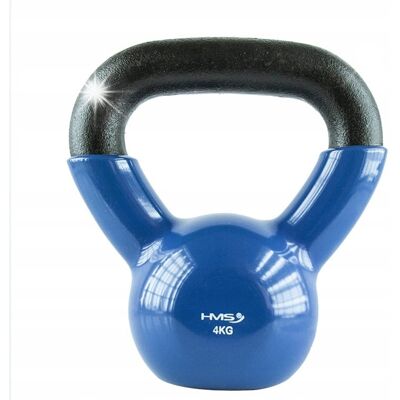 HMS Kettlebell Winylowy Żeliwny 4kg Ciężar Kula Obciążenie do Treningu Ćwiczeń HMS Kettlebell Winylowy Żeliwny 4kg Ciężar Kula Obciążenie do Treningu Ćwiczeń