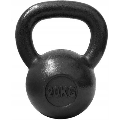 Inny producent KETTLEBELL żeliwny 20KG hantle kettel kettla kula Inny producent KETTLEBELL żeliwny 20KG hantle kettel kettla kula