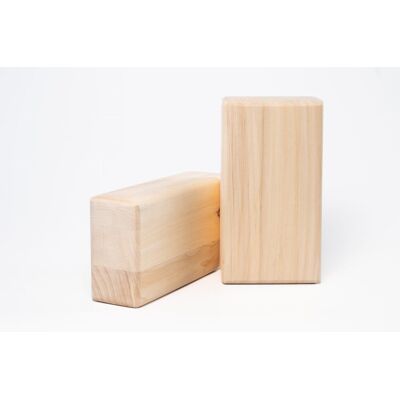 Inny producent Klocki Sosnowe do jogi - 2 sztuki Inny producent Klocki Sosnowe do jogi - 2 sztuki