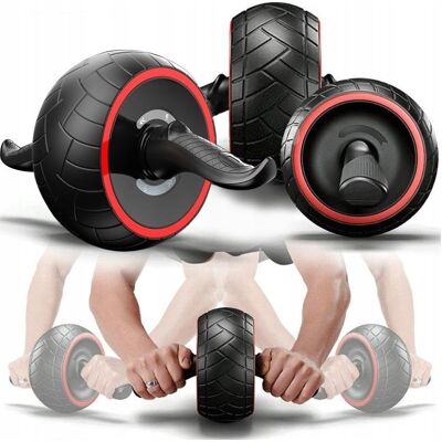 Pretorians KÓŁKO DO ĆWICZEŃ MIĘŚNI BRZUCHA ROLLER MOCNE Z FUNKCJĄ WSPOMAGANIA + MATA Pretorians KÓŁKO DO ĆWICZEŃ MIĘŚNI BRZUCHA ROLLER MOCNE Z FUNKCJĄ WSPOMAGANIA + MATA