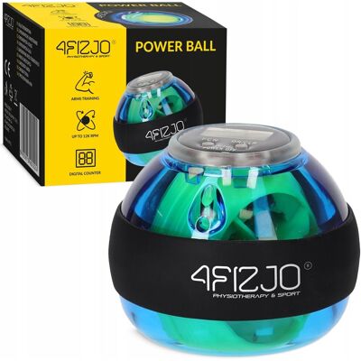 inna (Inny) KULA ŻYROSKOPOWA POWERBALL TRENAŻER NADGARSTKA DŁONI Z LICZNIKIEM ŚCISKACZ inna (Inny) KULA ŻYROSKOPOWA POWERBALL TRENAŻER NADGARSTKA DŁONI Z LICZNIKIEM ŚCISKACZ