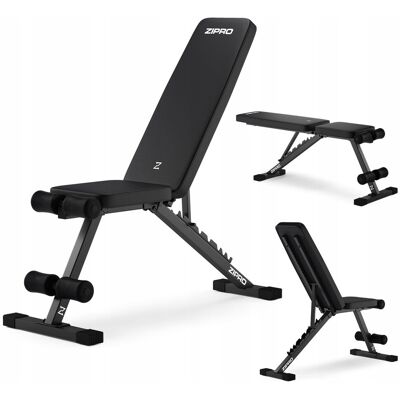 Ławeczka do Ćwiczeń Ławka Treningowa Regulowana Składana Zipro Stride Ławeczka do Ćwiczeń Ławka Treningowa Regulowana Składana Zipro Stride