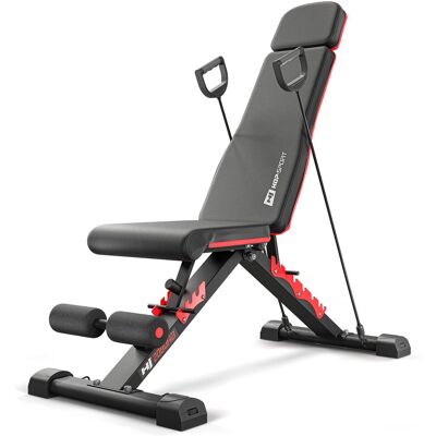 Hop-Sport Ławka Treningowa Hs-2080Hb Składana Hop-Sport Ławka Treningowa Hs-2080Hb Składana