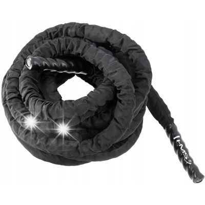 HMS Lina Do Ćwiczeń Crossfit Fitness 12m Nylon Solidna Wytrzymała 10kg HMS Lina Do Ćwiczeń Crossfit Fitness 12m Nylon Solidna Wytrzymała 10kg