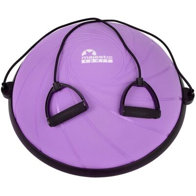 Majestic Sport, Platforma Do Balansowania, Trener Równowagi Z Linkami, Fioletowy, 58cm Majestic Sport, Platforma Do Balansowania, Trener Równowagi Z Linkami, Fioletowy, 58cm