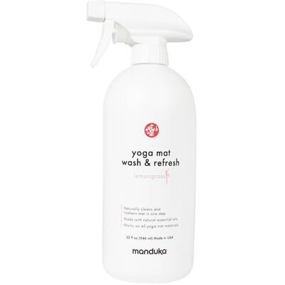 Manduka Yoga Mat Wash And Refresh 946ml Lemongrass- Środek Do Czyszczenia Mat Manduka Yoga Mat Wash And Refresh 946ml Lemongrass- Środek Do Czyszczenia Mat