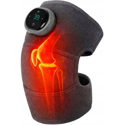 Inny producent MASAŻER NA KOLANO PODGRZEWANY WIBRACYJNY BEZPRZEWODOWY OPASKA USB SZARY Inny producent MASAŻER NA KOLANO PODGRZEWANY WIBRACYJNY BEZPRZEWODOWY OPASKA USB SZARY