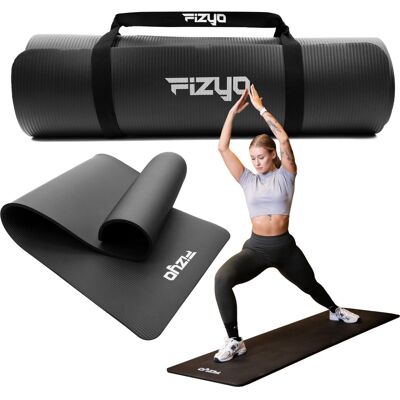 Fizyo Mata antypoślizgowa do ćwiczeń jogi pilates 190x60 karimata nbr fitness 1cm Fizyo Mata antypoślizgowa do ćwiczeń jogi pilates 190x60 karimata nbr fitness 1cm