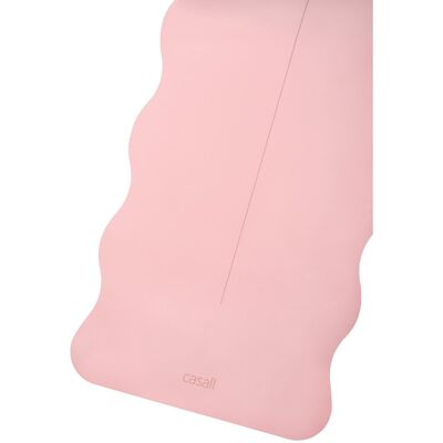 Casall - Grip&Cushion III Scallop - Różowy - 5 mm - Yoga Mat Casall - Grip&Cushion III Scallop - Różowy - 5 mm - Yoga Mat