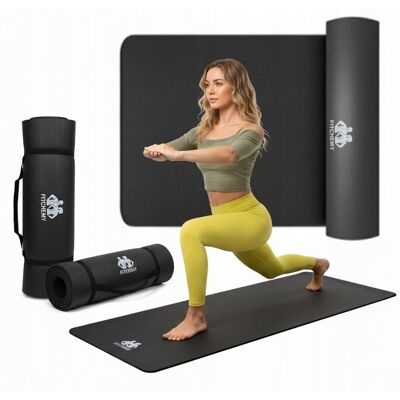 Inny producent Mata Do Ćwiczeń Fitchemy Jogi Gimnastyka Nbr 1,5Cm Gruba Fitness Z Uchwytem Inny producent Mata Do Ćwiczeń Fitchemy Jogi Gimnastyka Nbr 1,5Cm Gruba Fitness Z Uchwytem