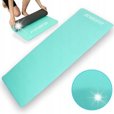 Enero Mata do Ćwiczeń Fitness Pilates Yoga Joga Solidna 183cm Duża 4mm TPE Enero Mata do Ćwiczeń Fitness Pilates Yoga Joga Solidna 183cm Duża 4mm TPE