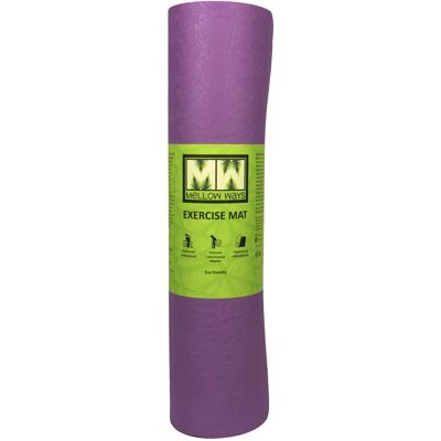 Inny producent Mata do ćwiczeń fitness, pilates z TPE gruba 8mm Mellow Ways Inny producent Mata do ćwiczeń fitness, pilates z TPE gruba 8mm Mellow Ways