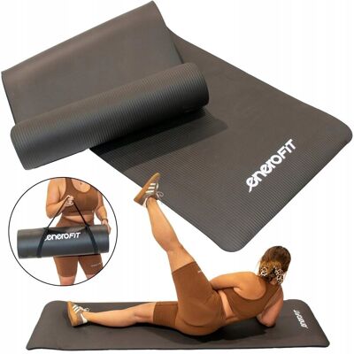 MATA DO ĆWICZEŃ JOGI GIMNASTYCZNA TRENINGOWA FITNESS GRUBA NBR 1,5cm ENERO MATA DO ĆWICZEŃ JOGI GIMNASTYCZNA TRENINGOWA FITNESS GRUBA NBR 1,5cm ENERO