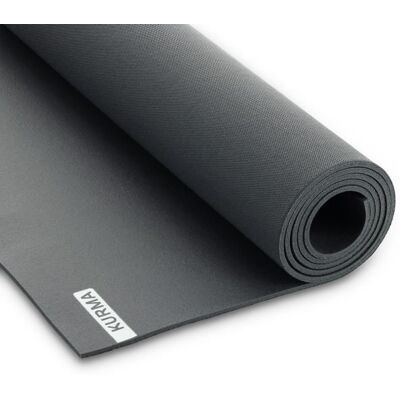 Mata do ćwiczeń jogi Kurma Core 60x200cm 6,5 mm czarny Mata do ćwiczeń jogi Kurma Core 60x200cm 6,5 mm czarny