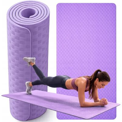 VERK GROUP Mata do ćwiczeń jogi pilatesu fitness gimnastyczna treningowa 190cm gruba VERK GROUP Mata do ćwiczeń jogi pilatesu fitness gimnastyczna treningowa 190cm gruba