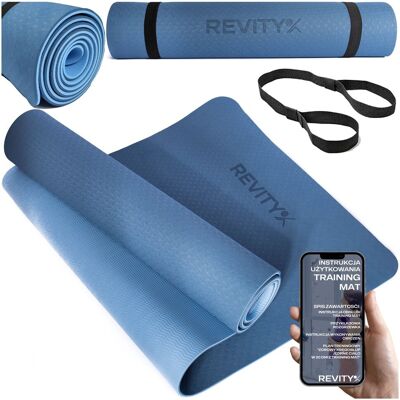 MATA DO ĆWICZEŃ JOGI PILATESU FITNESS REVITY MATA DO ĆWICZEŃ JOGI PILATESU FITNESS REVITY