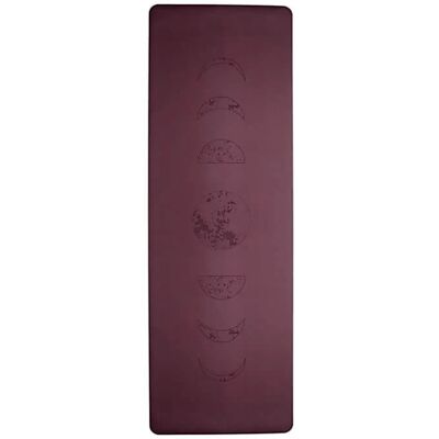 Mata do ćwiczeń jogi Yogi & Yogini 3mm Moon Phases kauczukowa antypoślizgowa Mata do ćwiczeń jogi Yogi & Yogini 3mm Moon Phases kauczukowa antypoślizgowa