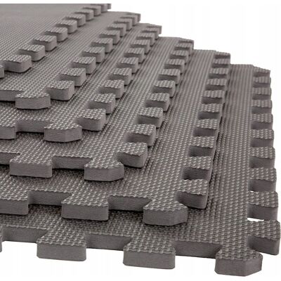 Inny producent Mata do ćwiczeń Stalwart 30 cm x 30 cm szary Inny producent Mata do ćwiczeń Stalwart 30 cm x 30 cm szary