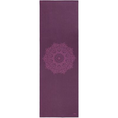 Bodhi Yoga Mata do jogi Bodhi Leela 4,5mm - fioletowy z mandalą Bodhi Yoga Mata do jogi Bodhi Leela 4,5mm - fioletowy z mandalą