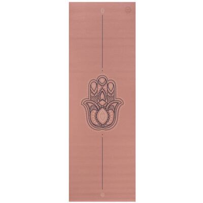 Bodhi Yoga Mata do jogi Bodhi Leela 4,5mm - różowy hamsa Bodhi Yoga Mata do jogi Bodhi Leela 4,5mm - różowy hamsa