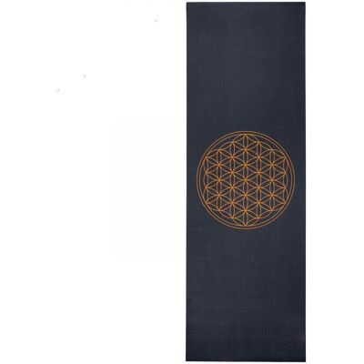 Bodhi Yoga Mata do jogi Bodhi Leela 4,5mm - szary z kwiatem życia Bodhi Yoga Mata do jogi Bodhi Leela 4,5mm - szary z kwiatem życia
