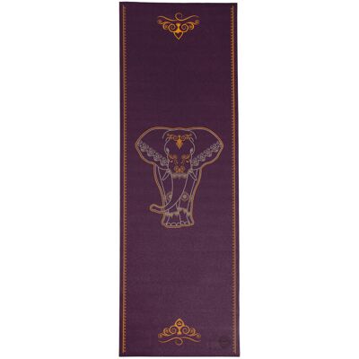 Bodhi Yoga Mata do jogi Bodhi Leela Elephant 4,5mm - fioletowy ze słoniem Bodhi Yoga Mata do jogi Bodhi Leela Elephant 4,5mm - fioletowy ze słoniem