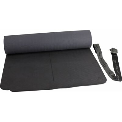 Mata do jogi Energetics Yoga Mat 1.0 420630 r.183cm/6mm Mata do jogi Energetics Yoga Mat 1.0 420630 r.183cm/6mm