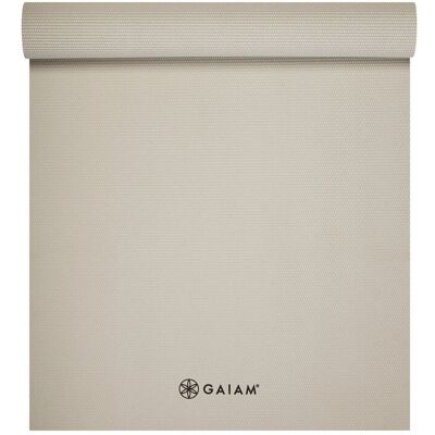 GAIAM - YOGAMATTE SANDSTONE 5MM - Szary - ONE SIZE - Mata do jogi GAIAM - YOGAMATTE SANDSTONE 5MM - Szary - ONE SIZE - Mata do jogi