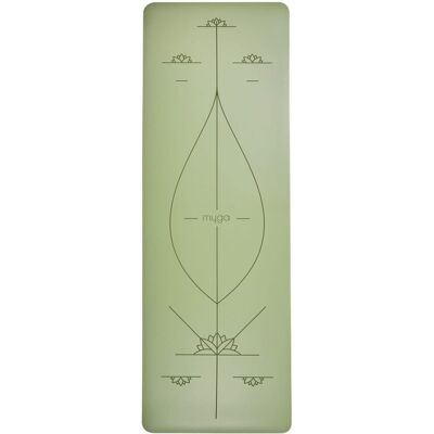 Mata do jogi myga - Alignment 6mm XL - zielony Mata do jogi myga - Alignment 6mm XL - zielony