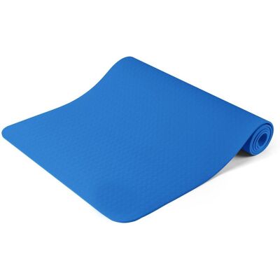 Inny producent Mata do jogi pilates ćwiczeń gimnastyczna z torbą niebieska 181,5 x 61 cm Inny producent Mata do jogi pilates ćwiczeń gimnastyczna z torbą niebieska 181,5 x 61 cm