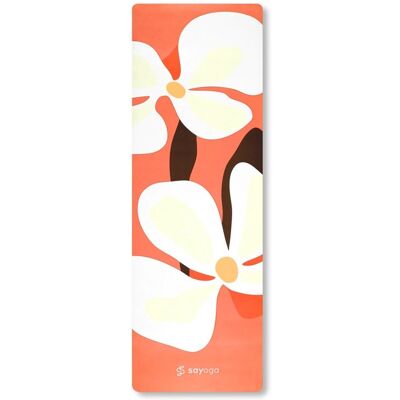Mata do jogi Premium Sayoga Intense Gentle Petals Antypoślizgowa Mata do jogi Premium Sayoga Intense Gentle Petals Antypoślizgowa