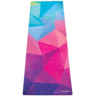 Mata do jogi Yoga Design Lab Combo Travel 1,5 mm - Geo Mata do jogi Yoga Design Lab Combo Travel 1,5 mm - Geo