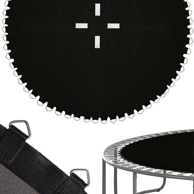 Springos 305cm/10ft Mata do trampoliny - 64 haki Odporne na UV Springos 305cm/10ft Mata do trampoliny - 64 haki Odporne na UV